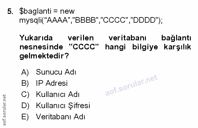 Soru 5