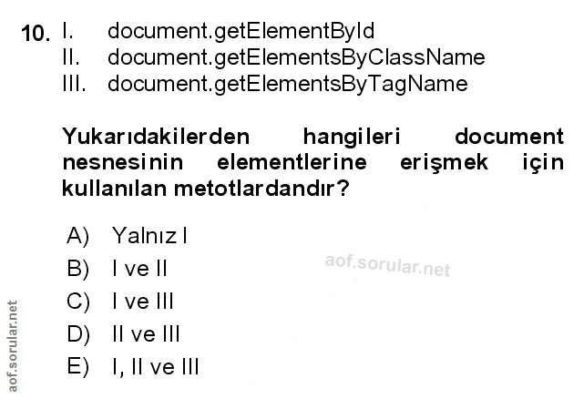 Soru 10