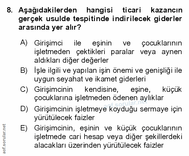 Soru 8