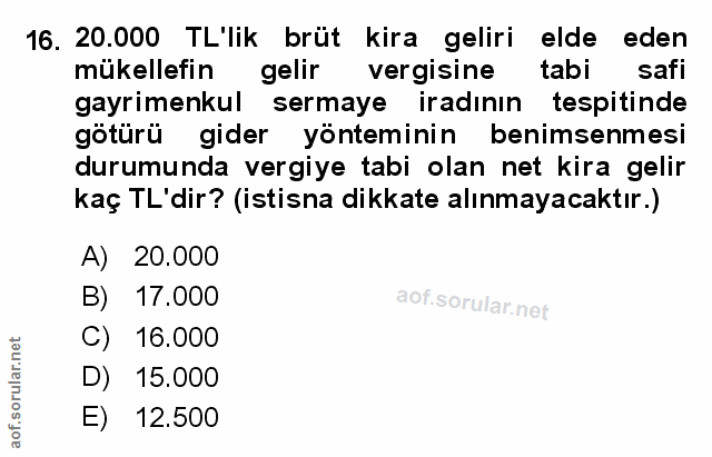 Soru 16