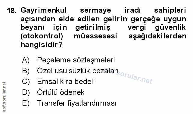 Soru 18
