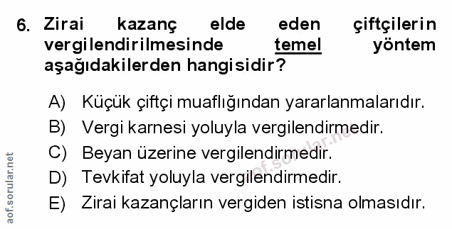 Soru 6