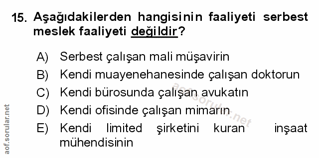 Soru 15