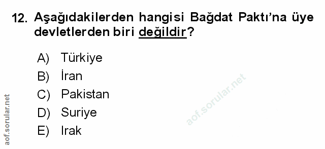 Soru 12