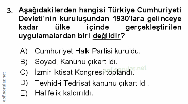 Soru 3