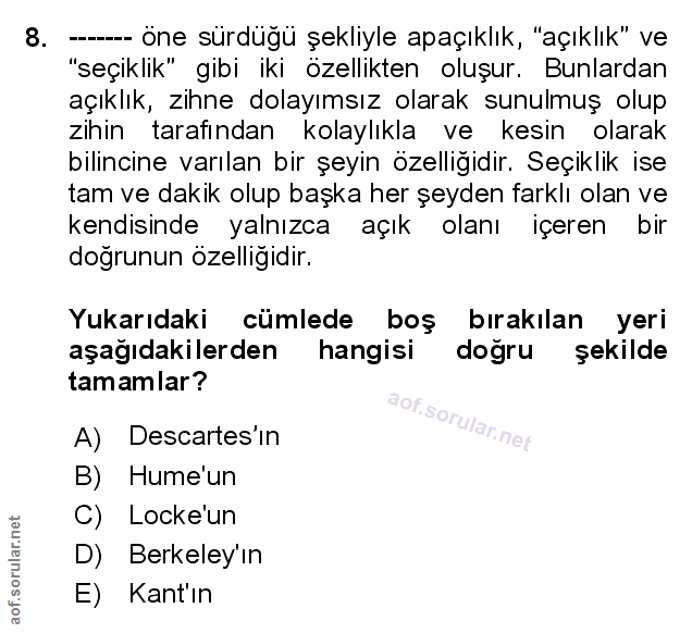 Soru 8