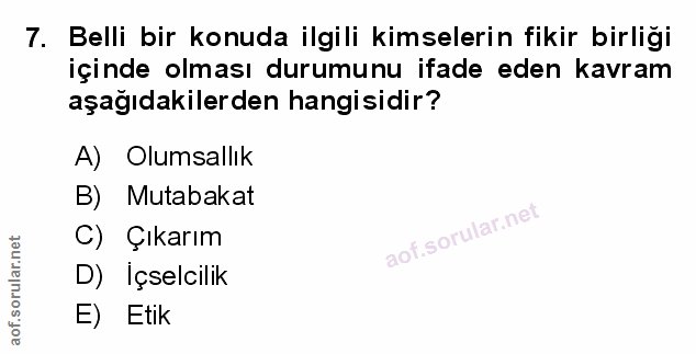Soru 7