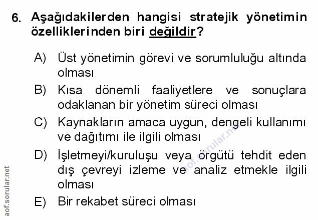 Soru 6