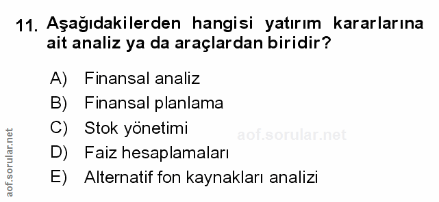 Soru 11