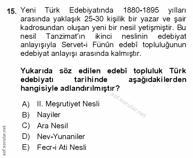 Soru 15