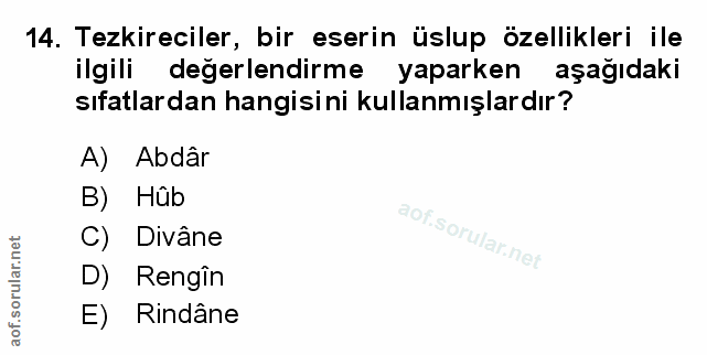 Soru 14