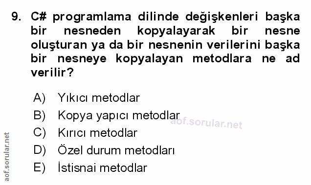 Soru 9