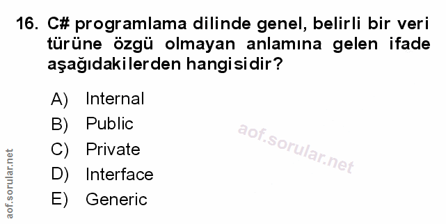 Soru 16