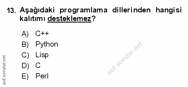 Soru 13