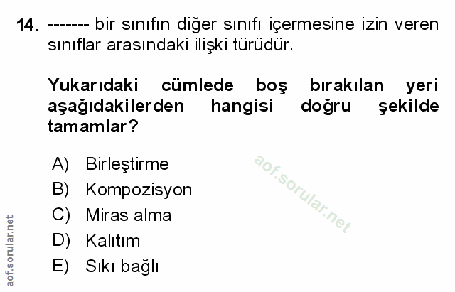 Soru 14