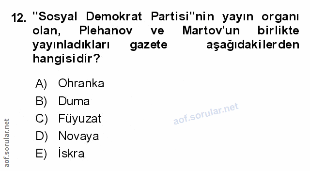 Soru 12