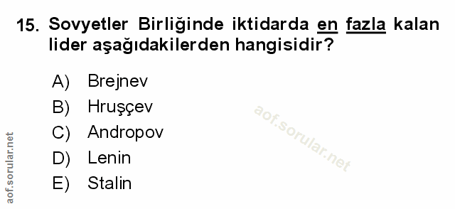 Soru 15