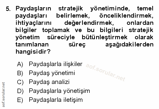 Soru 5