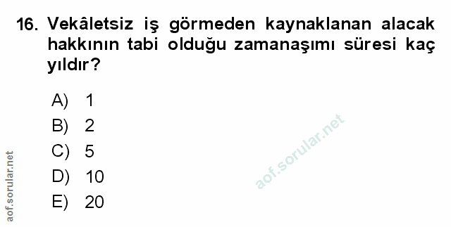 Soru 16