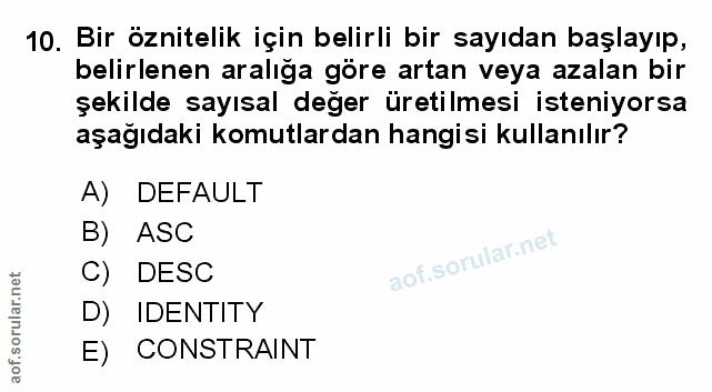 Soru 10