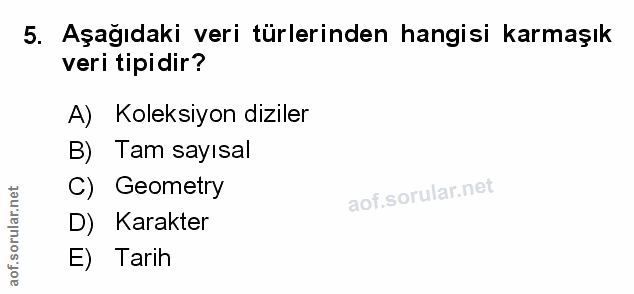 Soru 5