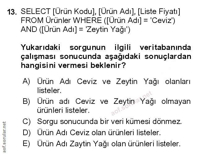 Soru 13