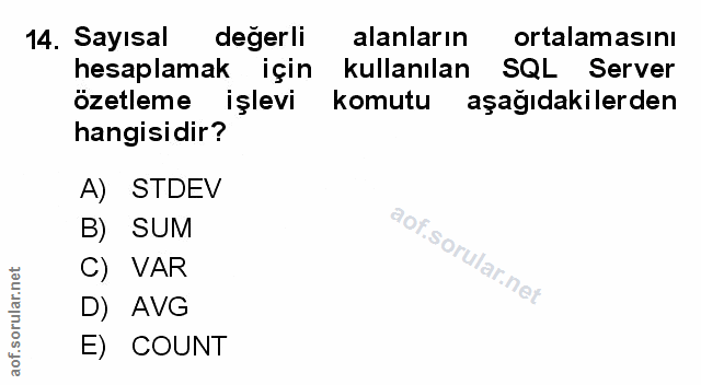 Soru 14