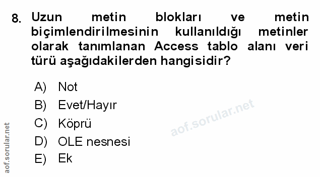 Soru 8
