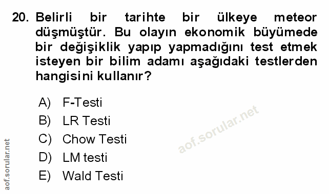 Soru 20