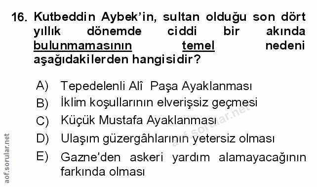 Soru 16