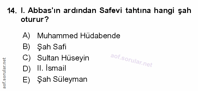 Soru 14