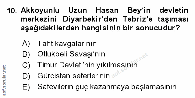 Soru 10