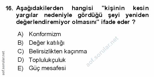 Soru 16