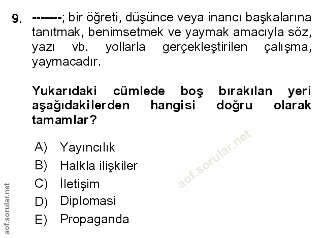 Soru 9