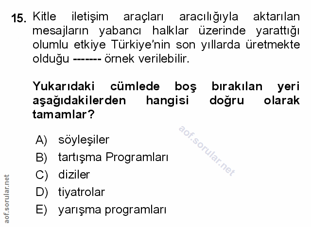 Soru 15