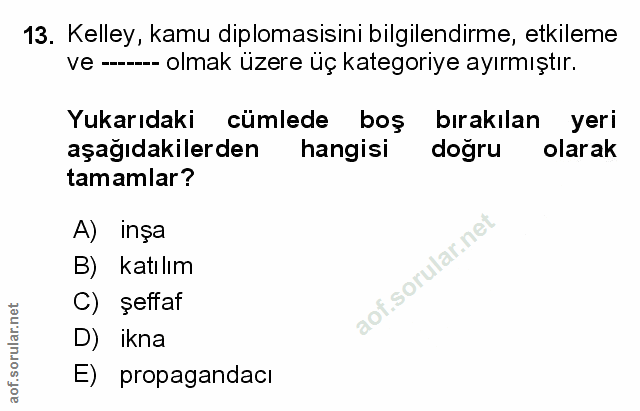 Soru 13