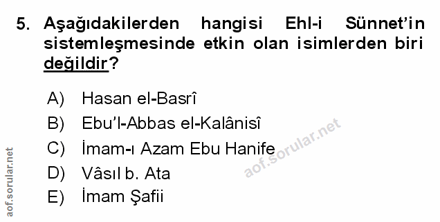 Soru 5