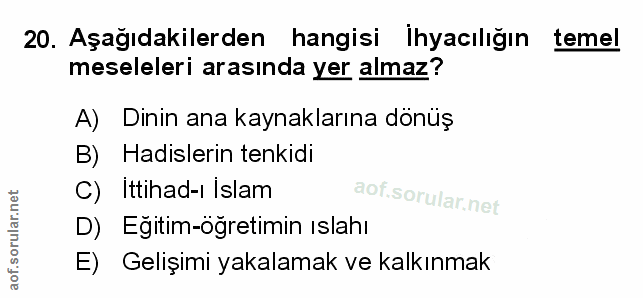 Soru 20