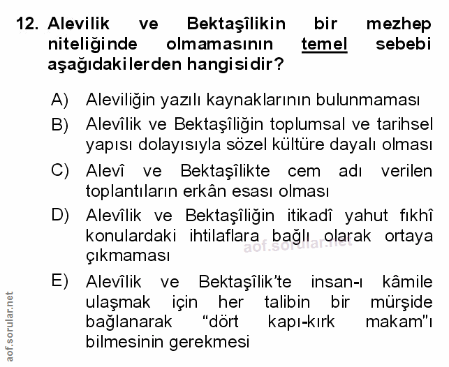 Soru 12