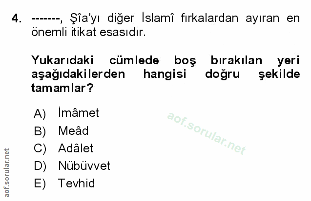 Soru 4