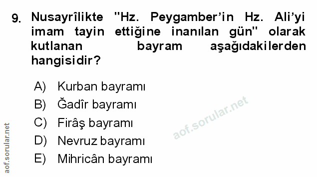 Soru 9