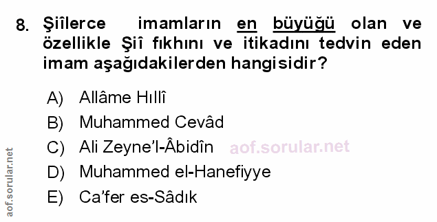 Soru 8