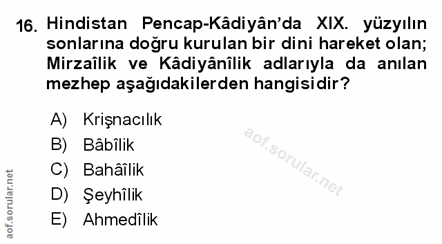 Soru 16