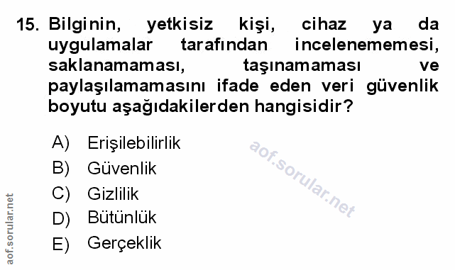 Soru 15