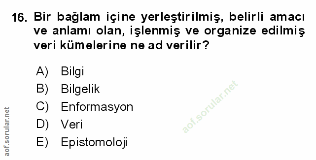 Soru 16