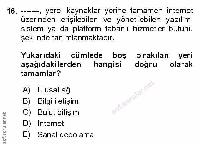 Soru 16