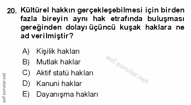 Soru 20
