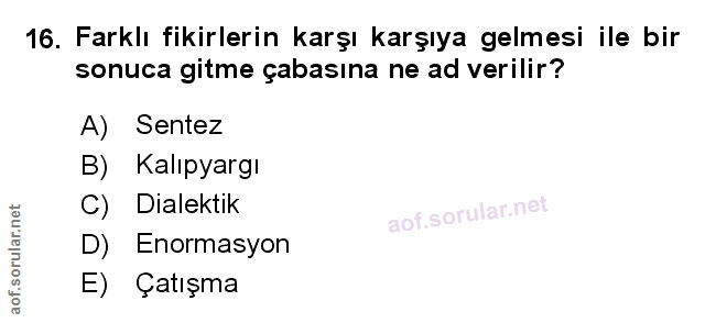 Soru 16