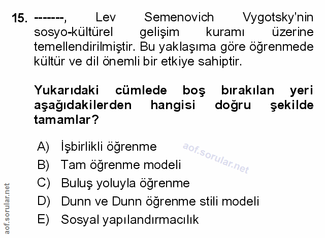 Soru 15
