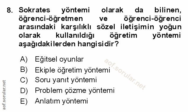 Soru 8